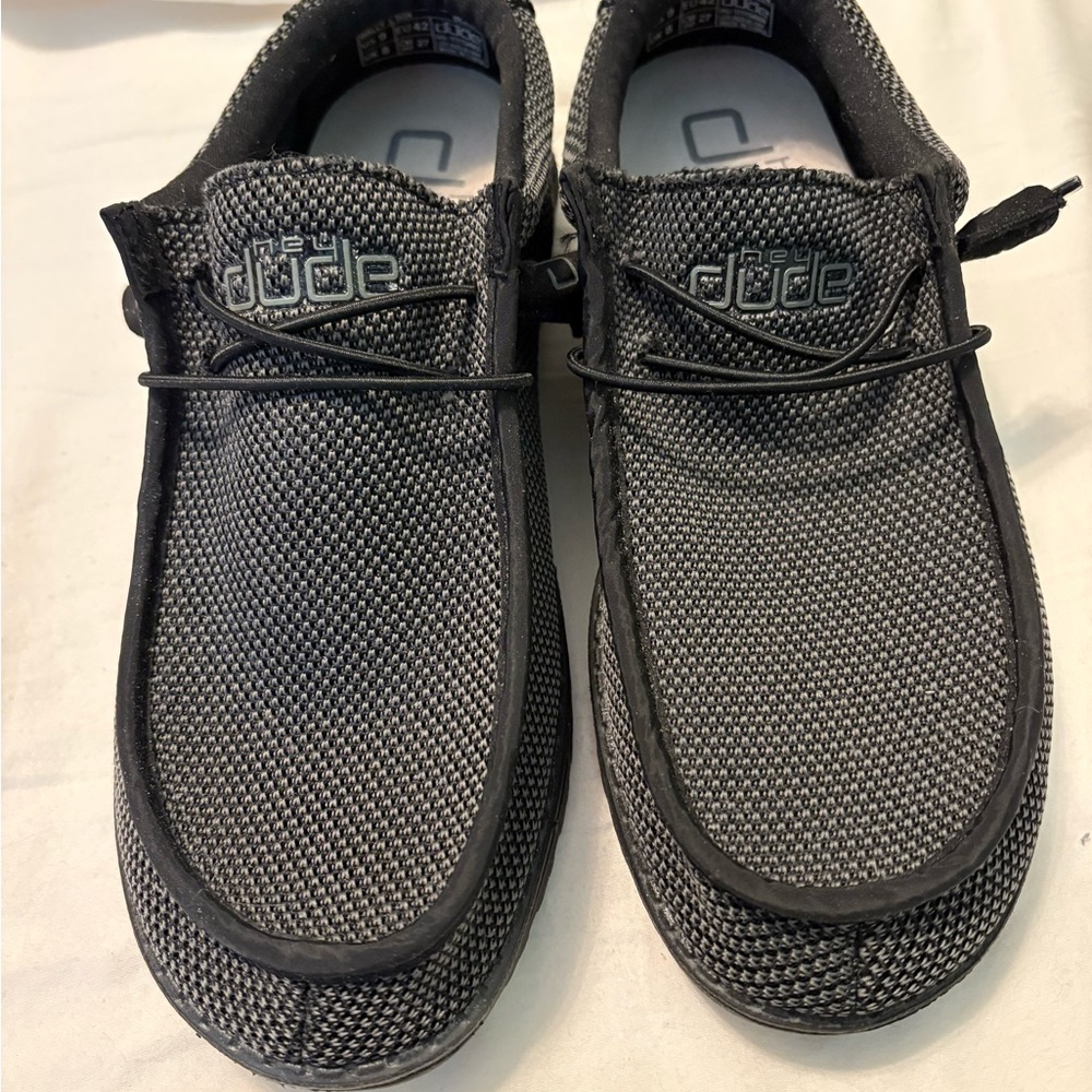 Men’s Hey Dude Black Loafers